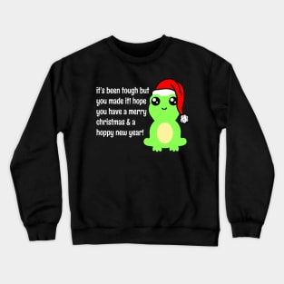 Christmas Sympathy Mental Health Encouragement Crewneck Sweatshirt